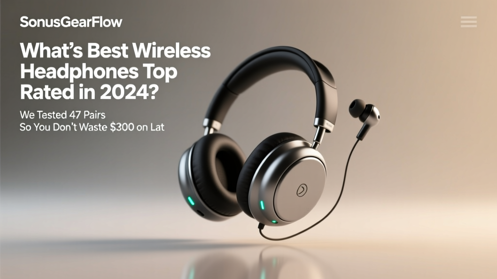 What’s Best Wireless Headphones Top Rated in 2024? We Tested 47 Pairs So You Don’t Waste $300 on Latency, Battery Lies, or Sound That Flatters—Not Faithfully