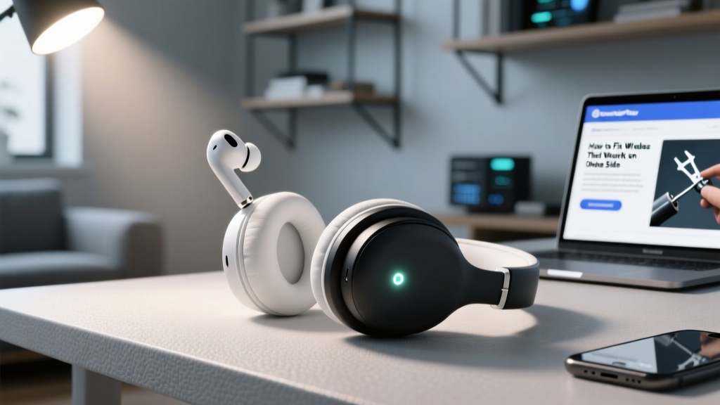 How to Fix Wireless Headphones That Work on One Side: 7 Proven Steps (No Tech Skills Needed — Save $120+ in Replacement Costs)