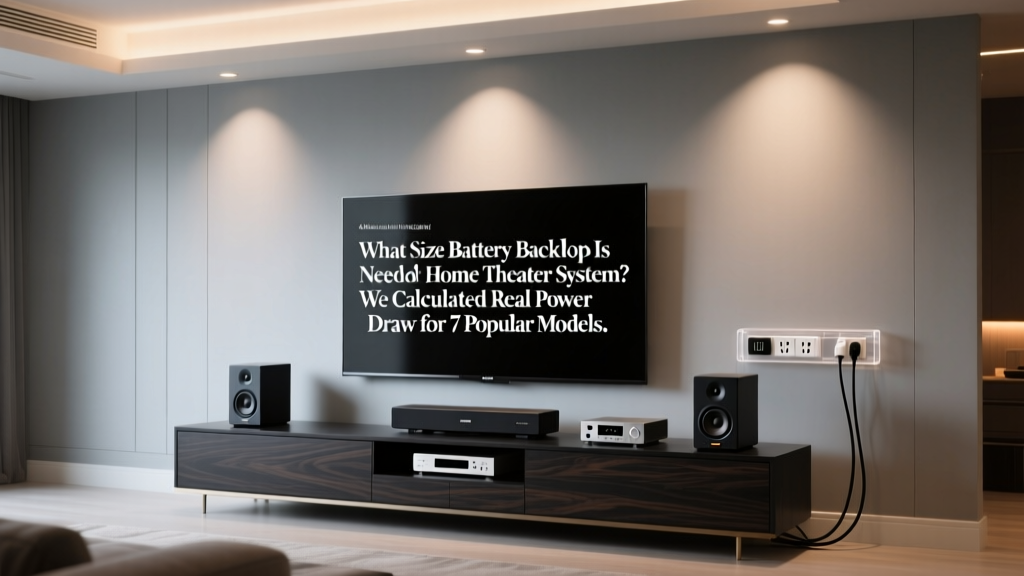 What Size Battery Backup Is Needed for Home Theater System? We Calculated Real Power Draw for 7 Popular Setups — Avoid Costly Shutdowns, Data Loss, and Speaker Damage with This Exact Wattage & Runtime Guide