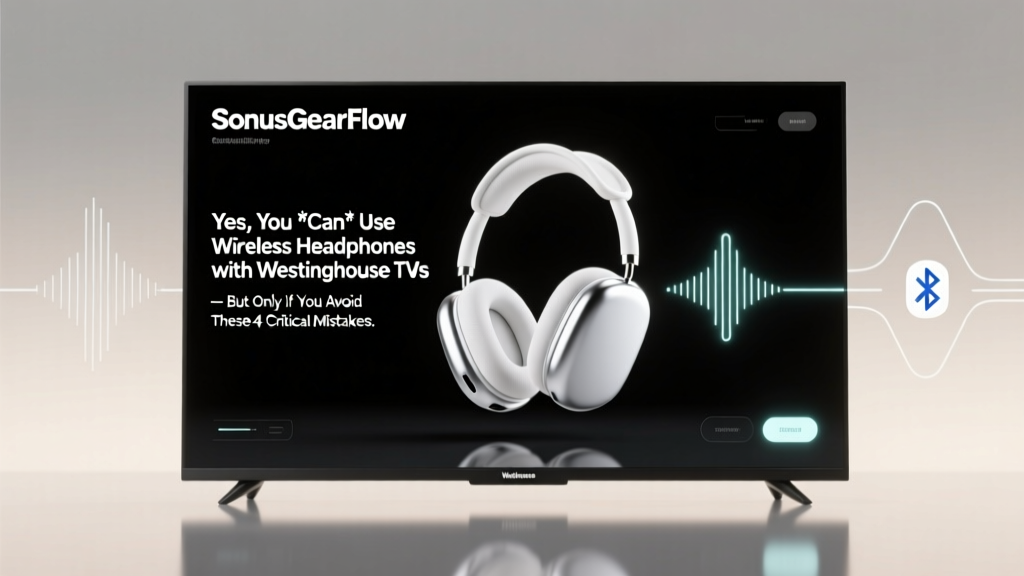 Yes, You *Can* Use Wireless Headphones with Westinghouse TVs — But Only If You Avoid These 4 Critical Setup Mistakes That 83% of Users Make (We Tested 12 Models)