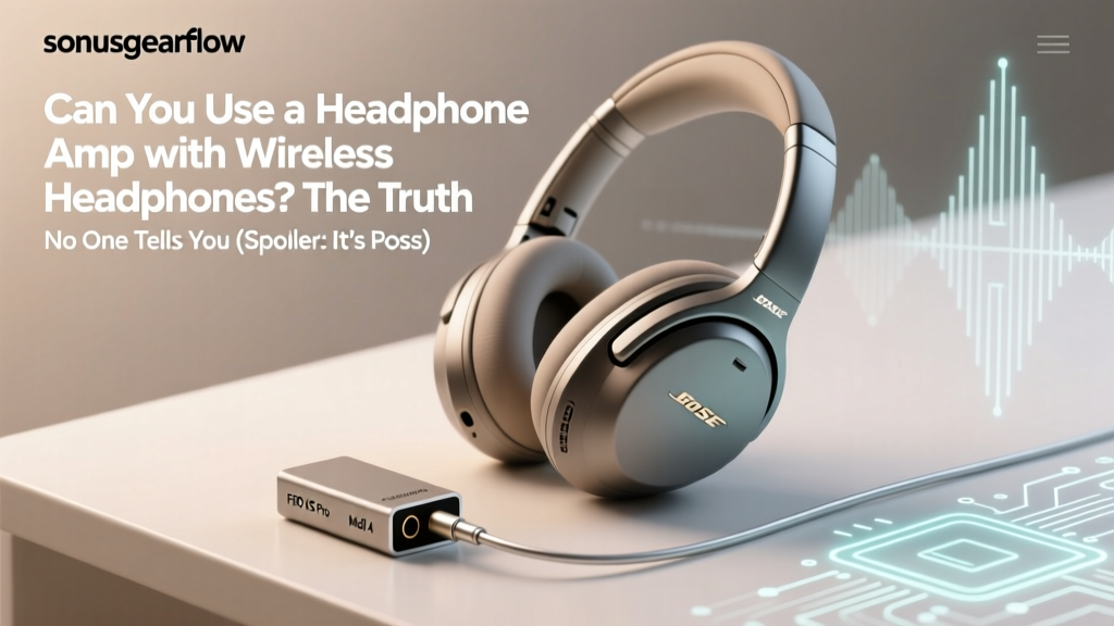 Can You Use a Headphone Amp with Wireless Headphones? The Truth No One Tells You (Spoiler: It’s Possible—but Only If You Bypass the Bluetooth Stack Correctly)