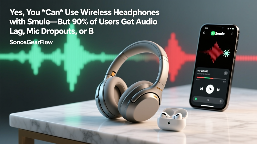 Yes, You *Can* Use Wireless Headphones with Smule—But 90% of Users Get Audio Lag, Mic Dropouts, or Bluetooth Pairing Failures (Here’s Exactly How to Fix All 3 in Under 90 Seconds)