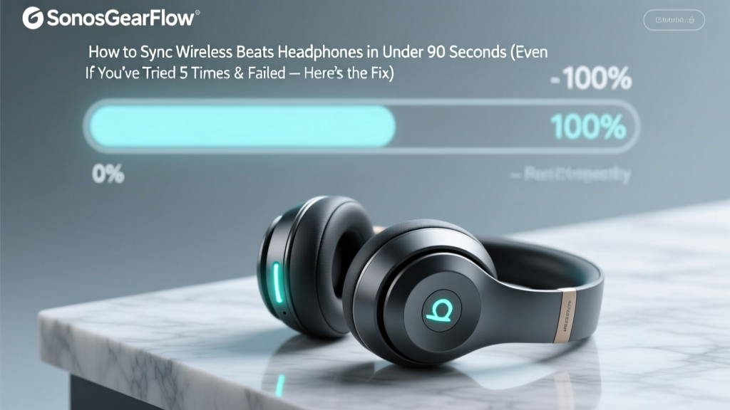 How to Sync Wireless Beats Headphones in Under 90 Seconds (Even If You’ve Tried 5 Times & Failed — Here’s the Real Fix)