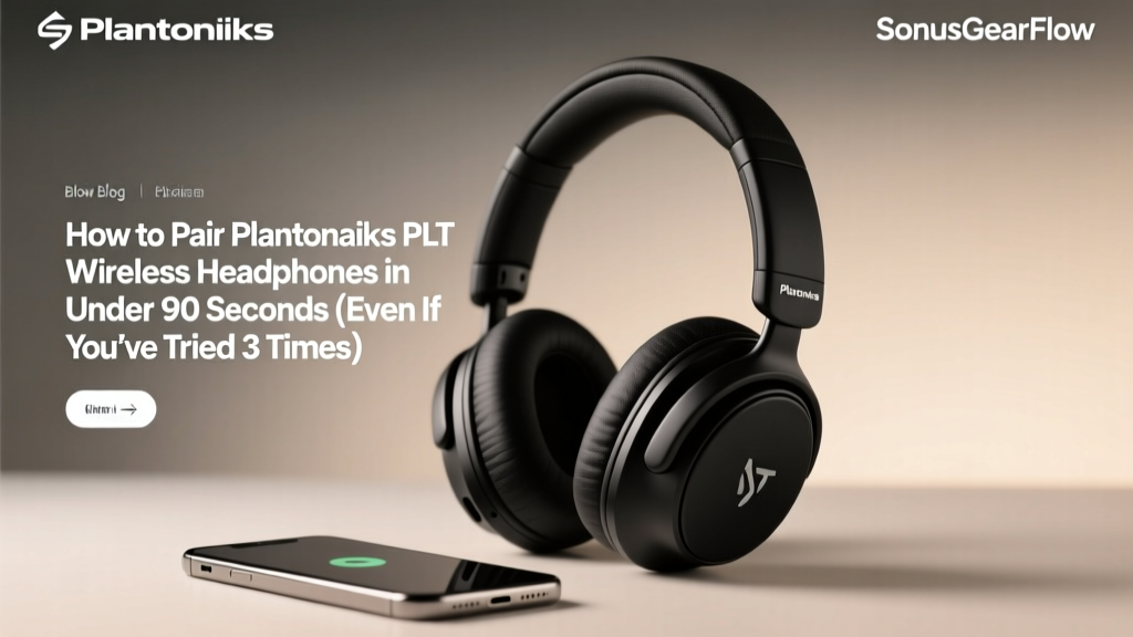 How to Pair Plantronics PLT Wireless Headphones in Under 90 Seconds (Even If You’ve Tried 3 Times & Failed — Here’s Why It Keeps Failing)