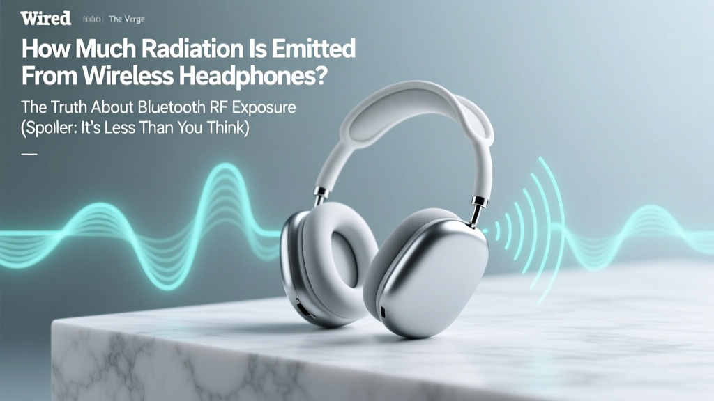 How Much Radiation Is Emitted From Wireless Headphones? The Truth About Bluetooth RF Exposure (Spoiler: It’s Not What You Think — Here’s the Science, Not the Scare)
