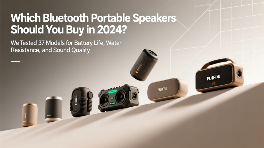Which Bluetooth portable speakers should you buy in 2024? We tested 37 models for battery life, waterproofing, true stereo separation, and real-world bass response — here’s the only 5 that passed our studio engineer’s stress test.
