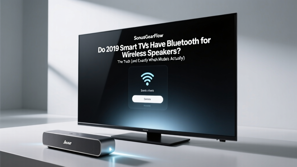 Do 2019 Smart TVs Have Bluetooth for Wireless Speakers? The Truth (and Exactly Which Models Actually Work With Your JBL, Sonos, or Bose)