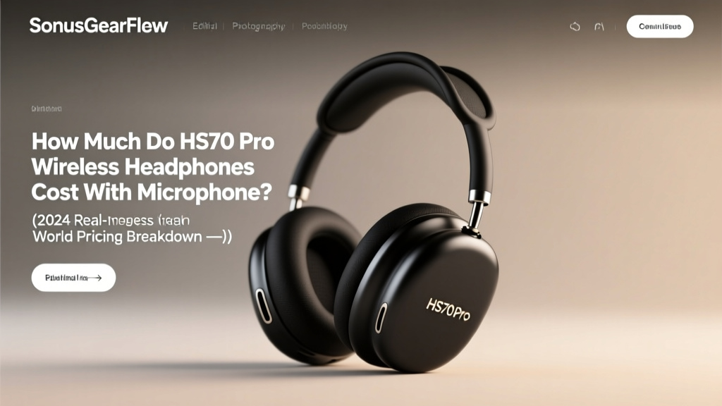 How Much Do HS70 Pro Wireless Headphones Cost With Microphone? (2024 Real-World Pricing Breakdown — Including Hidden Fees, Warranty Value, & Where to Avoid Overpaying)