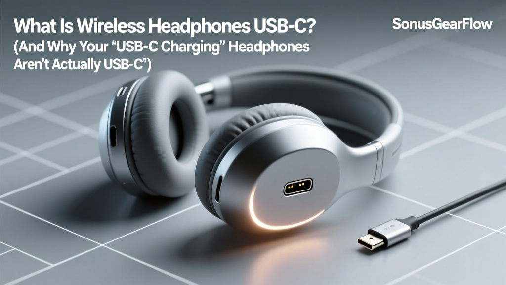 What Is Wireless Headphones USB-C? (And Why Your 'USB-C Charging' Headphones Aren’t Actually USB-C Audio—Here’s the Critical Difference Most Buyers Miss)