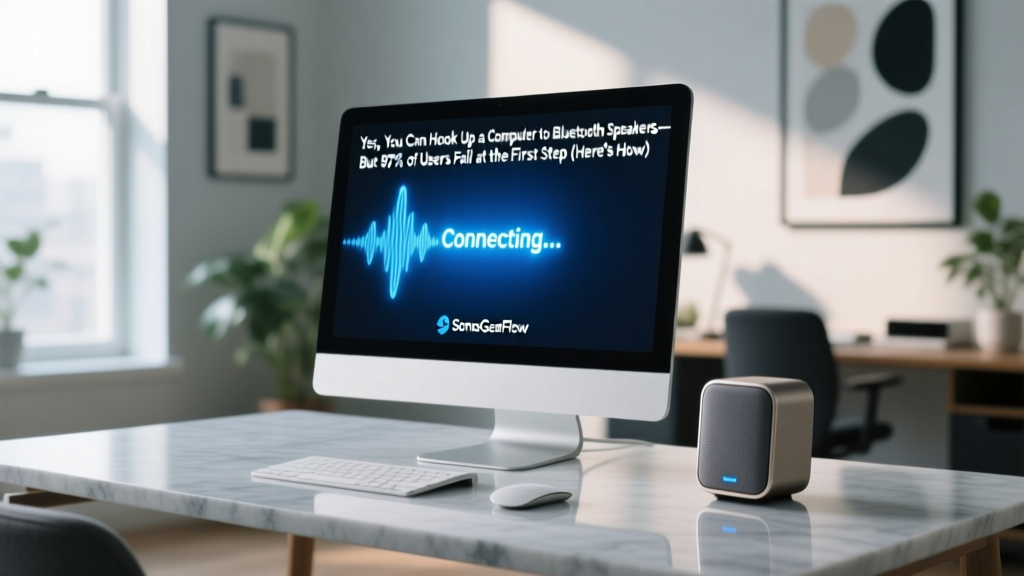 Yes, You Can Hook Up a Computer to Bluetooth Speakers—But 87% of Users Fail at the First Step (Here’s the Exact 3-Step Fix That Works on Windows, macOS, and Linux Every Time)