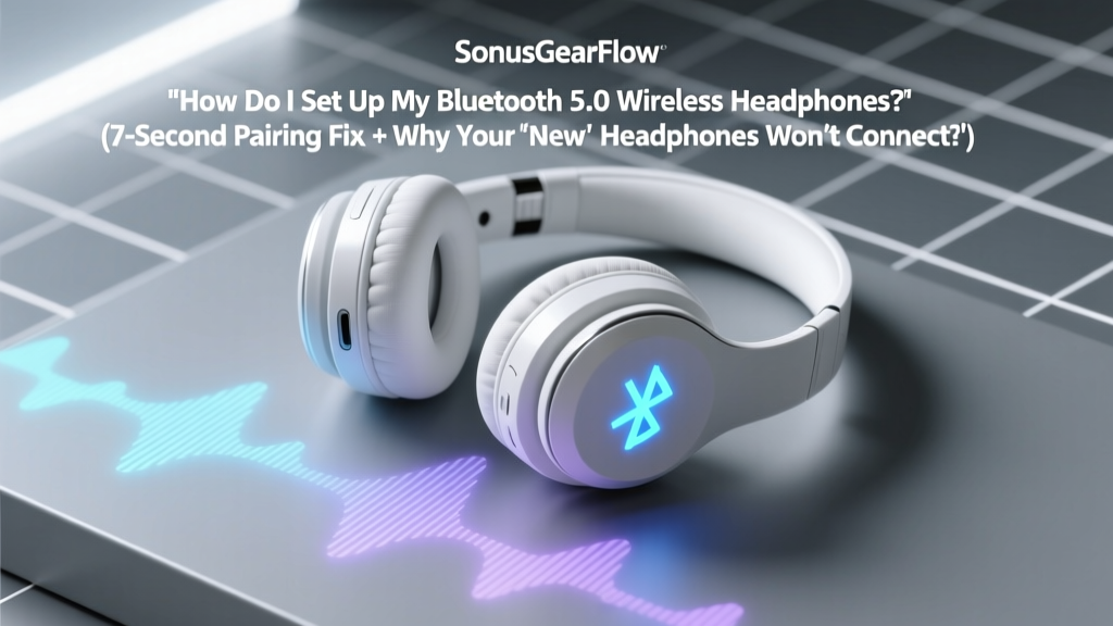 How Do I Set Up My Bluetooth 5.0 Wireless Headphones? (7-Second Pairing Fix + Why Your 'New' Headphones Keep Dropping Audio)