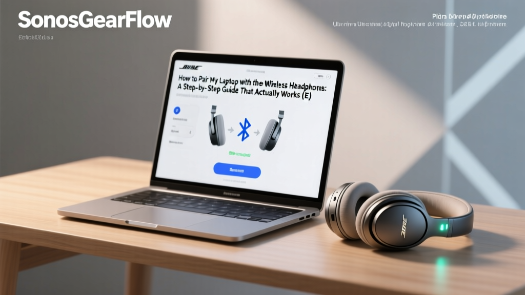 How to Pair My Laptop with the Bose Wireless Headphones: A Step-by-Step Guide That Actually Works (Even When Bluetooth Won’t Connect or Keeps Dropping)