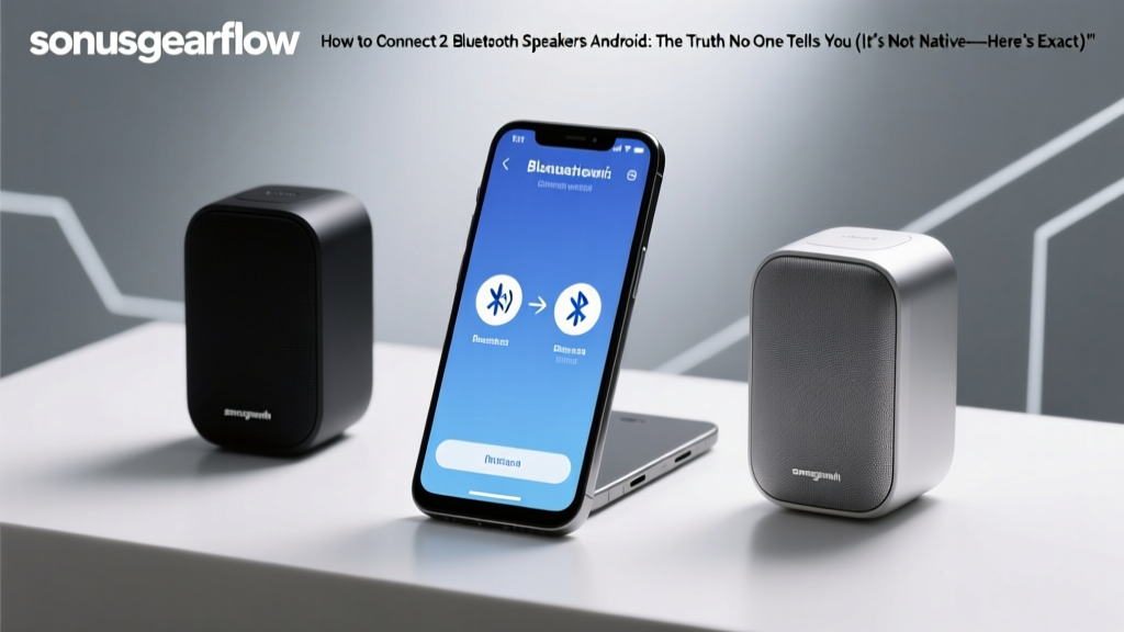 How to Connect 2 Bluetooth Speakers Android: The Truth No One Tells You (It’s Not Native—Here’s Exactly What Works in 2024 Without Lag, Dropouts, or Extra Apps)