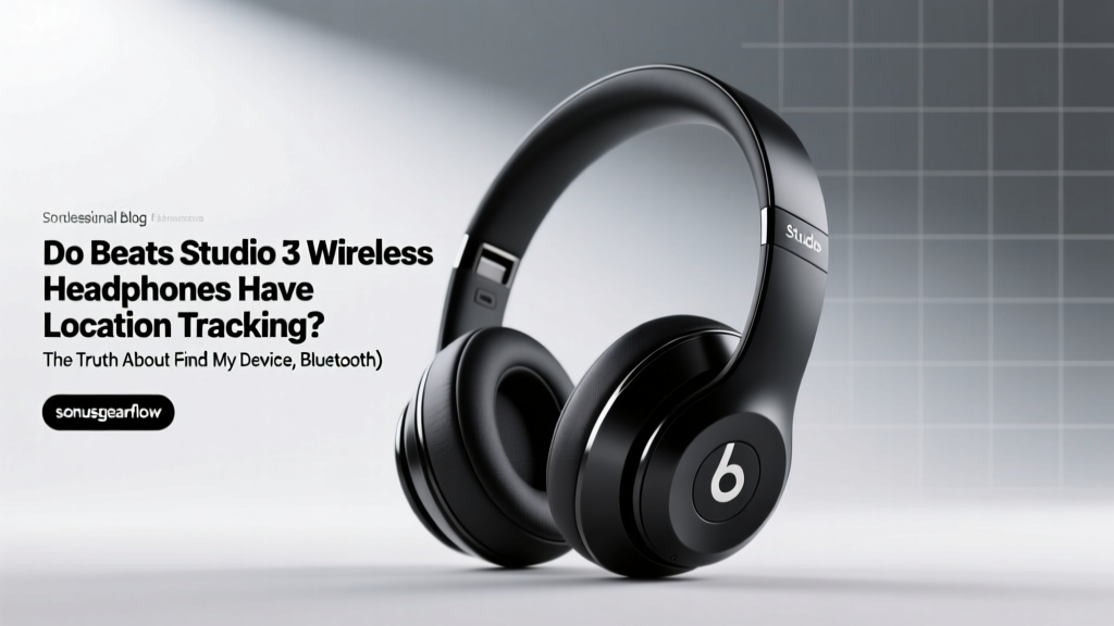Do Beats Studio 3 Wireless Headphones Have Location Tracking? The Truth About Find My Device, Bluetooth Range Limits, and Why You Can’t ‘Ping’ Them Like AirPods (Even If You Think You Can)