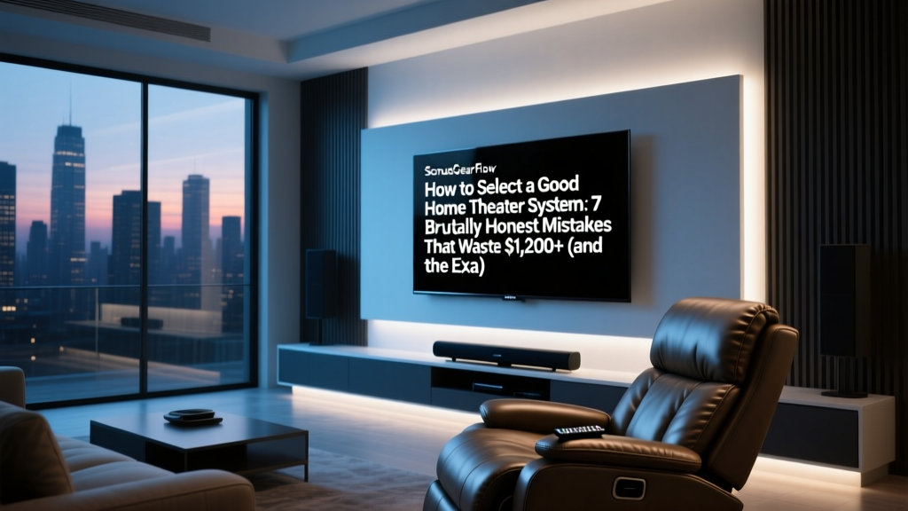 How to Select a Good Home Theater System: 7 Brutally Honest Mistakes That Waste $1,200+ (and the Exact 5-Step Framework Top Integrators Use)