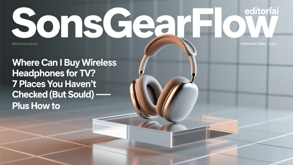 Where Can I Buy Wireless Headphones for TV? 7 Places You Haven’t Checked (But Should) — Plus How to Avoid Lag, Battery Drain & Compatibility Traps That Ruin the Experience
