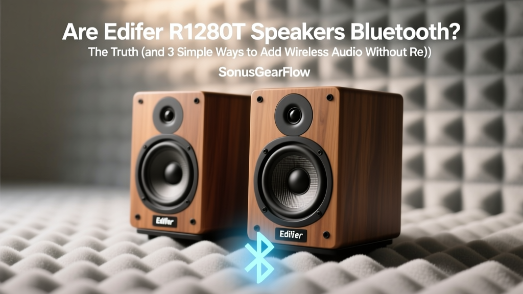 Are Edifier R1280T Speakers Bluetooth? The Truth (and 3 Simple Ways to Add Wireless Audio Without Replacing Them)