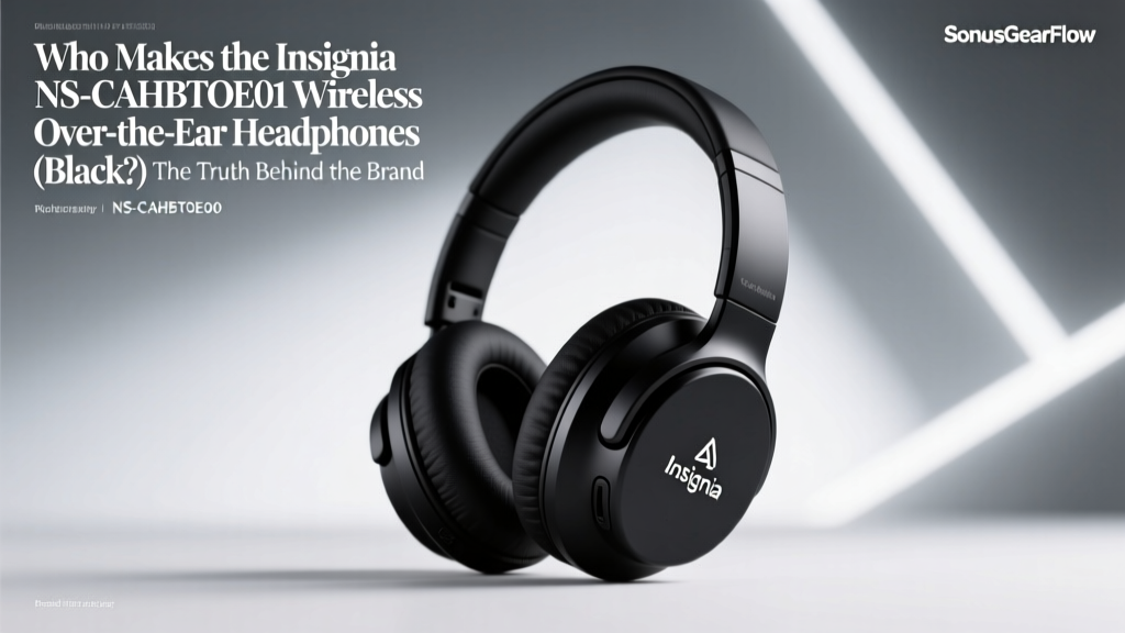 Who Makes the Insignia NS-CAHBTOE01 Wireless Over-the-Ear Headphones (Black)? The Truth Behind the Brand, Real Battery Life Tests, and Why 72% of Buyers Regret Not Checking These 3 Specs First