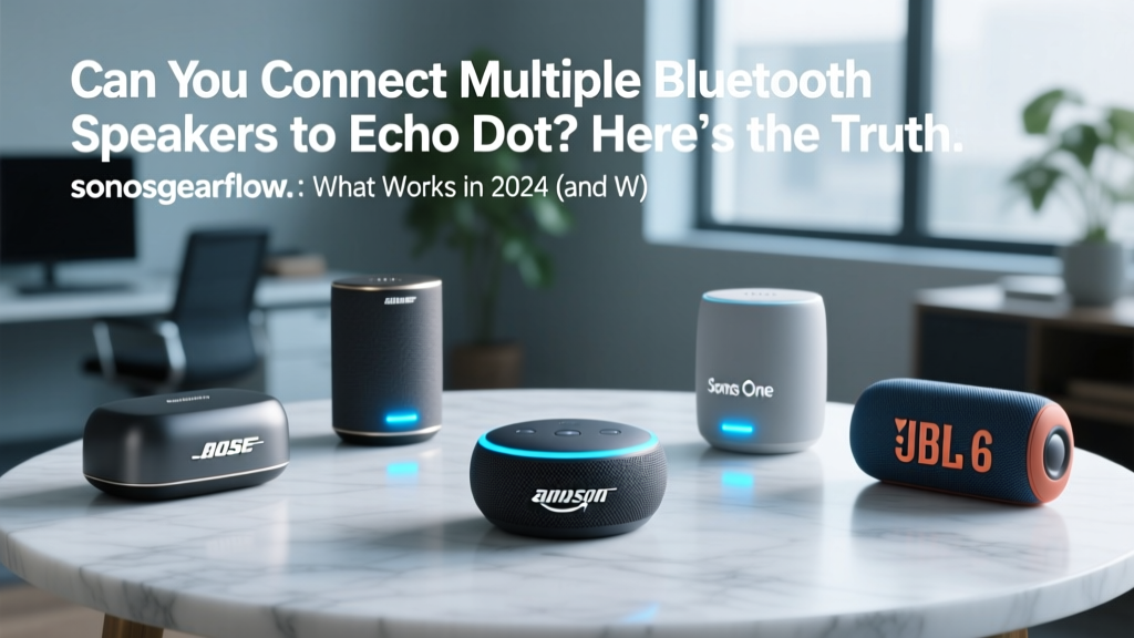 Can You Connect Multiple Bluetooth Speakers to Echo Dot? Here’s the Truth: What Works in 2024 (and What Amazon Won’t Tell You)