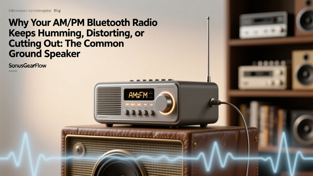 Why Your AM/FM Bluetooth Radio Keeps Humming, Distorting, or Cutting Out: The Common Ground Speaker Wiring Fix Most Installers Miss (and How to Solve It in Under 10 Minutes)