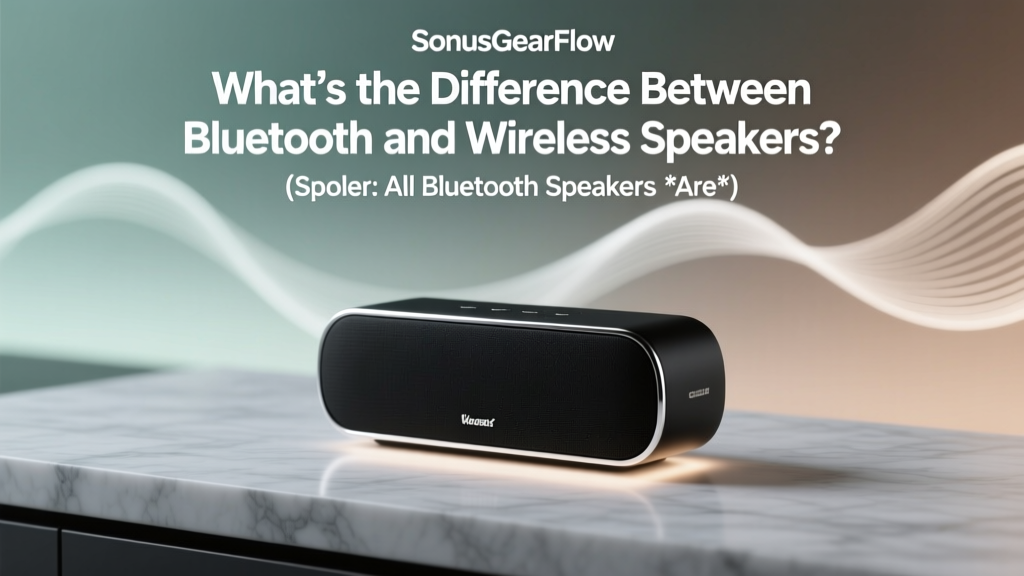 What’s the Difference Between Bluetooth and Wireless Speakers? (Spoiler: All Bluetooth Speakers *Are* Wireless — But Not All Wireless Speakers Use Bluetooth — Here’s Exactly Why That Matters for Sound, Range, and Battery Life)