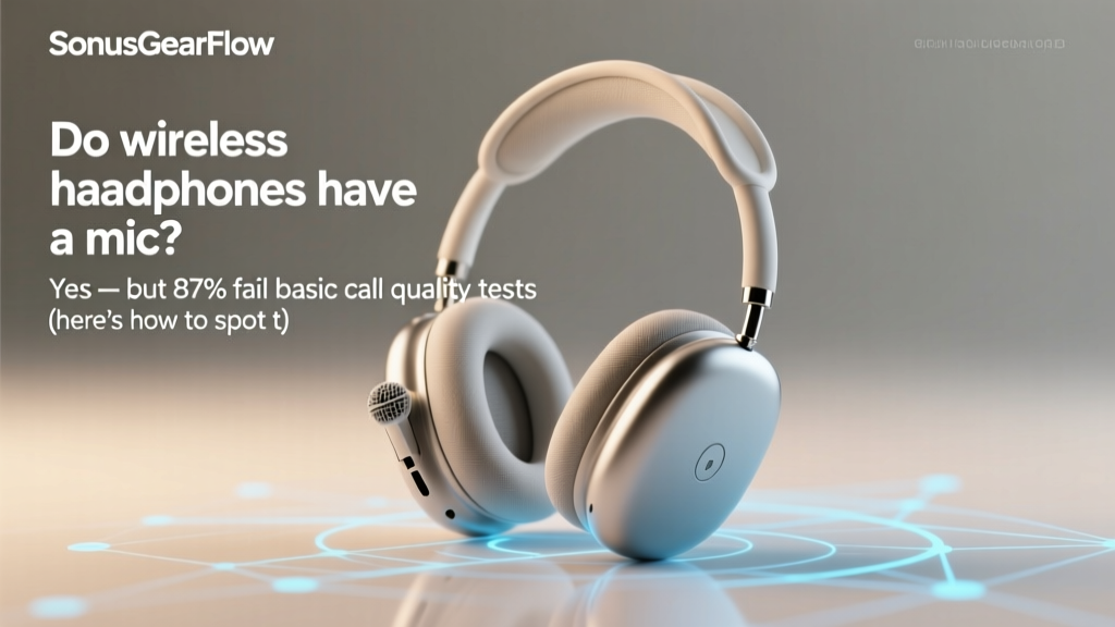 Do wireless headphones have a mic? Yes — but 87% fail basic call quality tests (here’s how to spot the 13% that actually work for Zoom, Teams, and voice assistants)