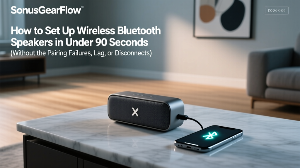 How to Set Up Wireless Bluetooth Speakers in Under 90 Seconds (Without the Pairing Failures, Lag, or 'Device Not Found' Frustration)