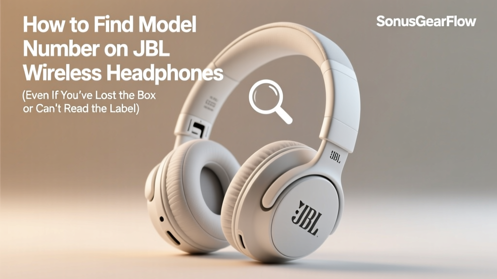 How to Find Model Number on JBL Wireless Headphones (Even If You’ve Lost the Box or Can’t Read the Tiny Print) — 5 Foolproof Methods That Work Every Time