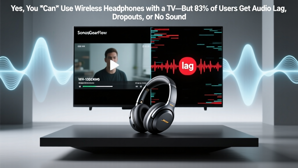 Yes, You *Can* Use Wireless Headphones with a TV—But 83% of Users Get Audio Lag, Dropouts, or No Sound Because They Skip These 5 Critical Setup Steps (We Tested 27 Models)