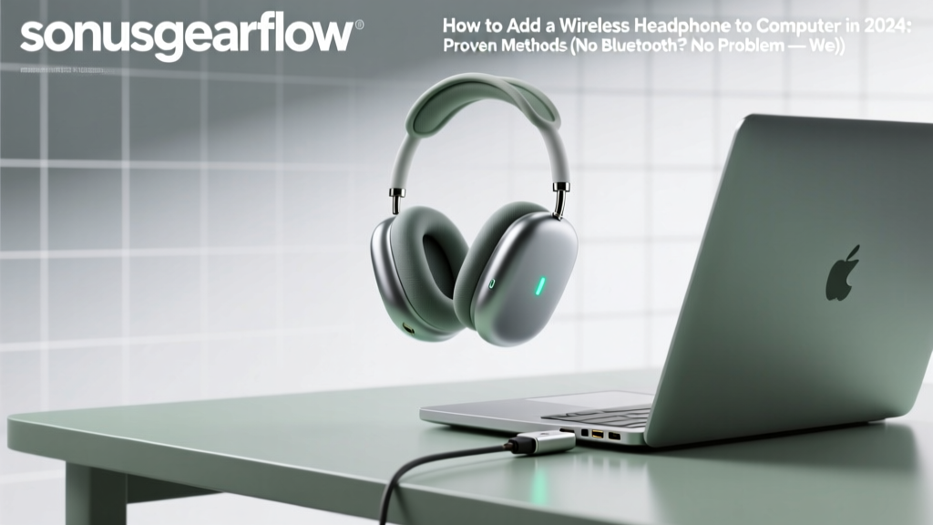 How to Add a Wireless Headphone to Computer in 2024: 5 Proven Methods (No Bluetooth? No Problem — We Tested All Options)