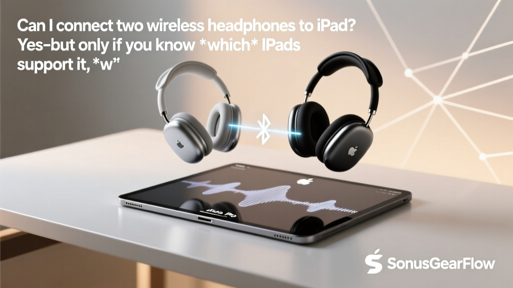 Can I connect two wireless headphones to iPad? Yes—but only if you know *which* iPads support it, *which* headphones actually work together, and *exactly* how to bypass Apple’s silent Bluetooth limitations (most users fail at Step 3).