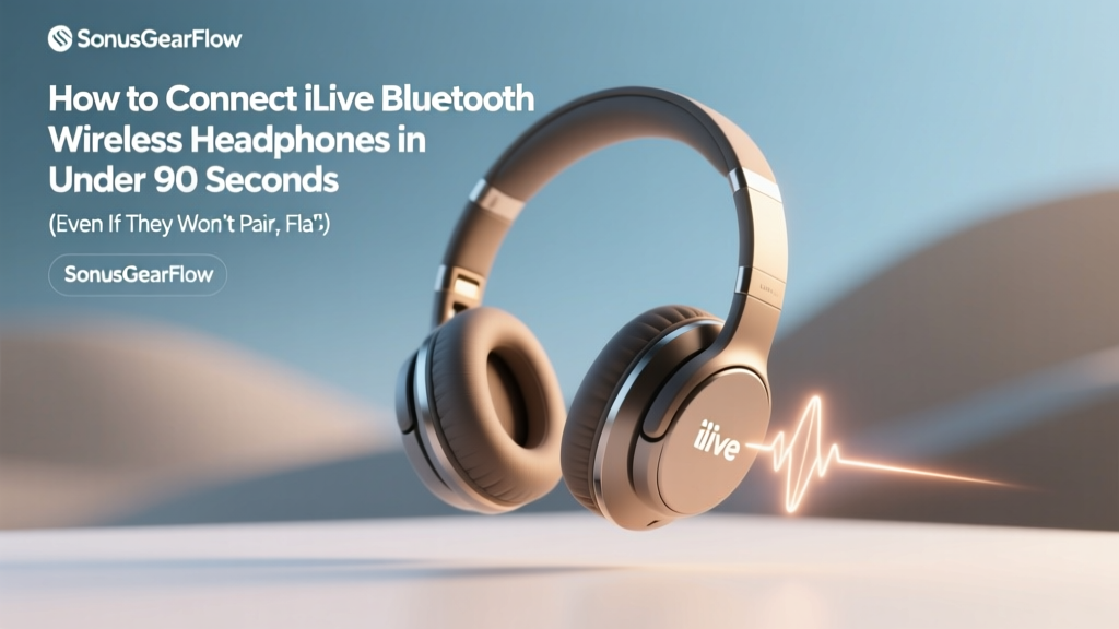 How to Connect iLive Bluetooth Wireless Headphones in Under 90 Seconds (Even If They Won’t Pair, Flash Red, or Keep Disconnecting — Here’s the Exact Fix)