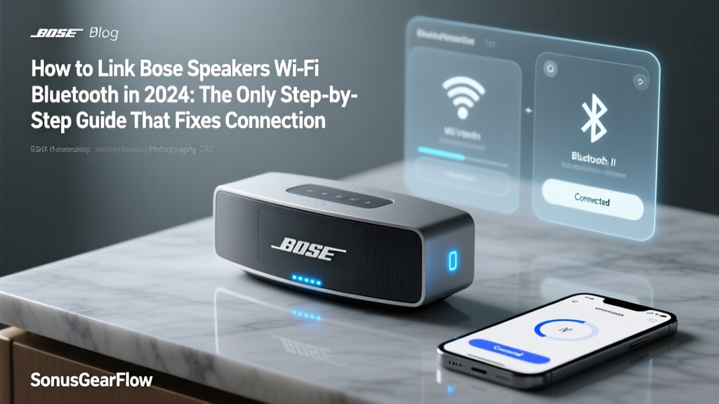 How to Link Bose Speakers Wi-Fi Bluetooth in 2024: The Only Step-by-Step Guide That Fixes Connection Drops, Dual-Mode Conflicts, and App Failures (No Tech Degree Required)