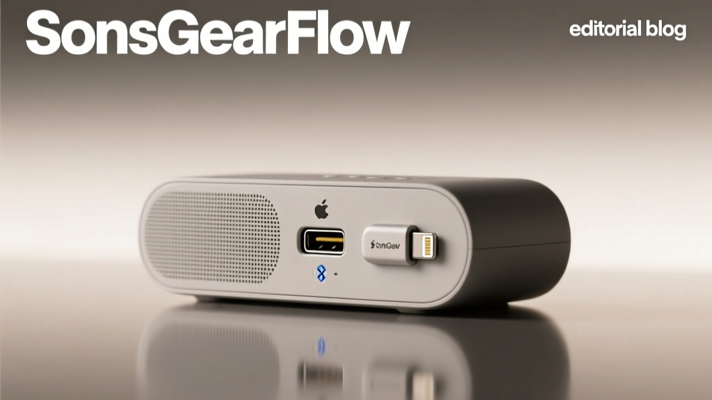 Are Smart Speakers Bluetooth Lightning? The Truth About Apple’s Charging & Audio Ports—Why You’re Probably Confusing USB-C, Lightning, and Bluetooth (and How to Fix It in 60 Seconds)