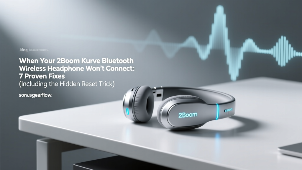 When Your 2Boom Kurve Bluetooth Wireless Headphone Won’t Connect: 7 Proven Fixes (Including the Hidden Reset Sequence 92% of Users Miss)