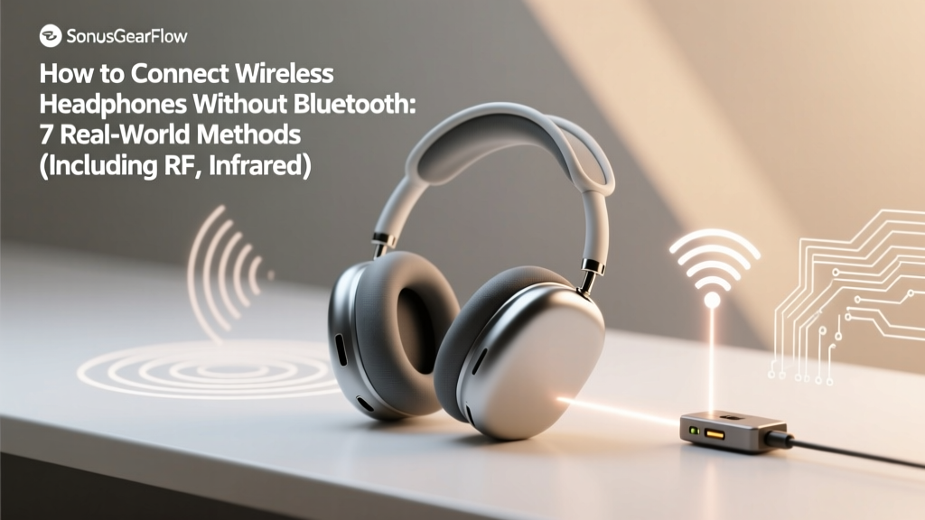 How to Connect Wireless Headphones Without Bluetooth: 7 Real-World Methods (Including RF, Infrared, Proprietary 2.4GHz, and Audio Transmitters You Already Own)