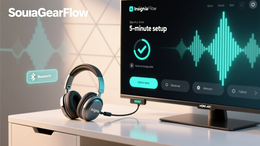 How to Set Up Insignia Wireless Headphones to TV in Under 5 Minutes (No Bluetooth Pairing Failures, No Audio Lag, No Extra Gadgets Needed)