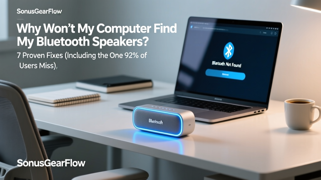 Why Won’t My Computer Find My Bluetooth Speakers? 7 Proven Fixes (Including the One 92% of Users Miss in Windows Settings)