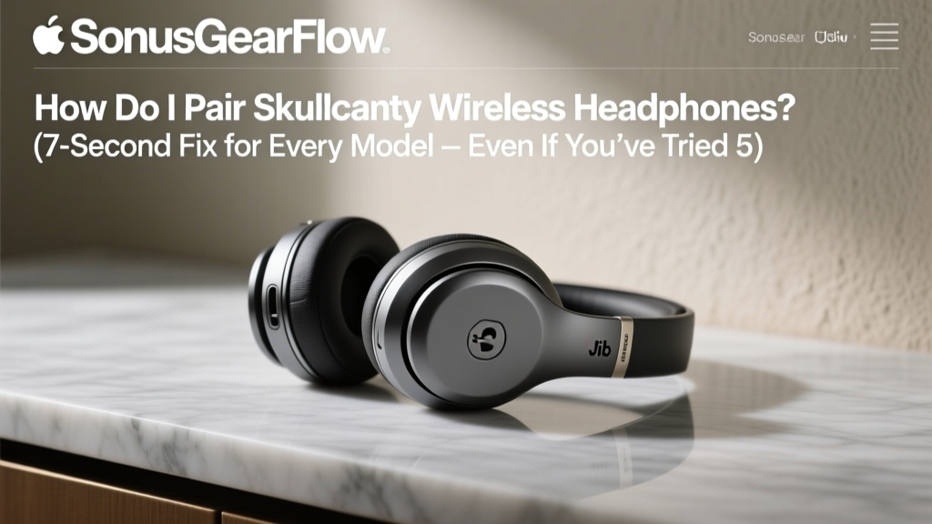 How Do I Pair Skullcandy Wireless Headphones? (7-Second Fix for Every Model — Even If You’ve Tried 5 Times & Failed)