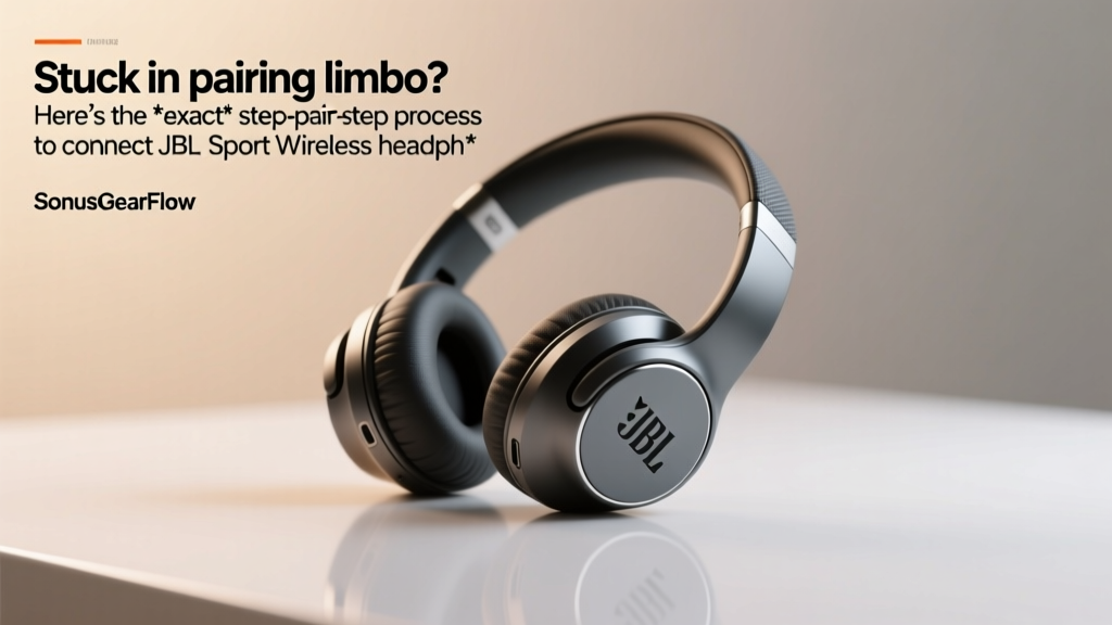 Stuck in pairing limbo? Here’s the *exact* step-by-step process to connect JBL Sport Wireless headphones to Bluetooth — no resets, no guesswork, and it works even if your phone says 'device not found' (tested on iOS 17, Android 14, and Windows 11)