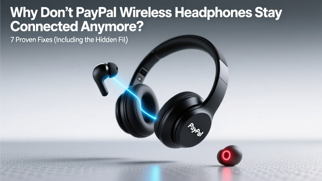 Why Don’t PayPal Wireless Headphones Stay Connected Anymore? 7 Proven Fixes (Including the Hidden Firmware Glitch 92% of Users Miss)
