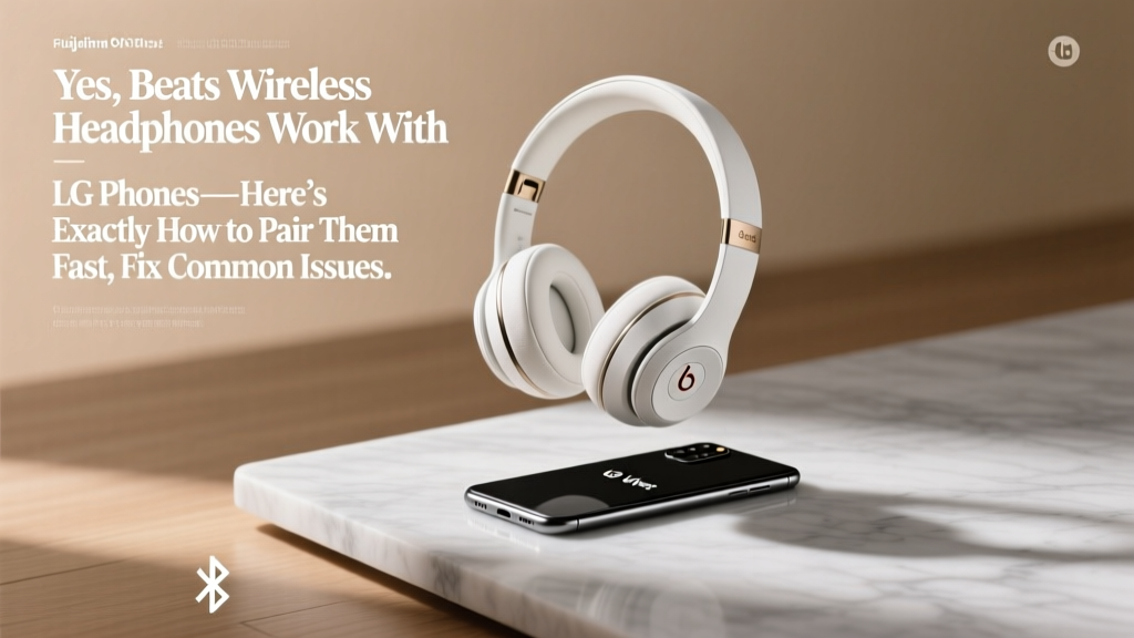 Yes, Beats Wireless Headphones Work With LG Phones—Here’s Exactly How to Pair Them Fast, Fix Common Bluetooth Glitches, and Unlock Full Features (No Tech Degree Required)