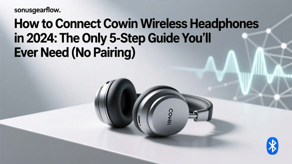 How to Connect Cowin Wireless Headphones in 2024: The Only 5-Step Guide You’ll Ever Need (No Pairing Failures, No Lag, No Manual Hunting)