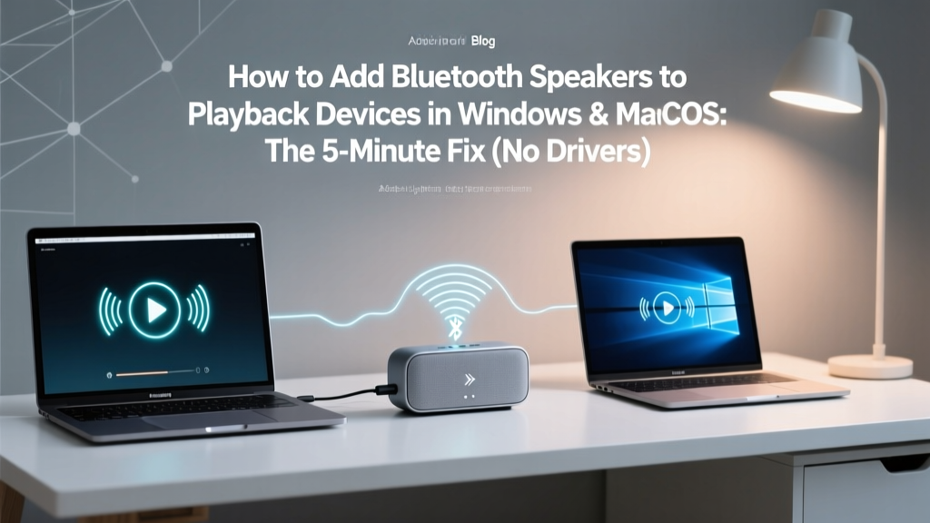 How to Add Bluetooth Speakers to Playback Devices in Windows & macOS: The 5-Minute Fix (No Drivers, No Glitches, Just Sound)
