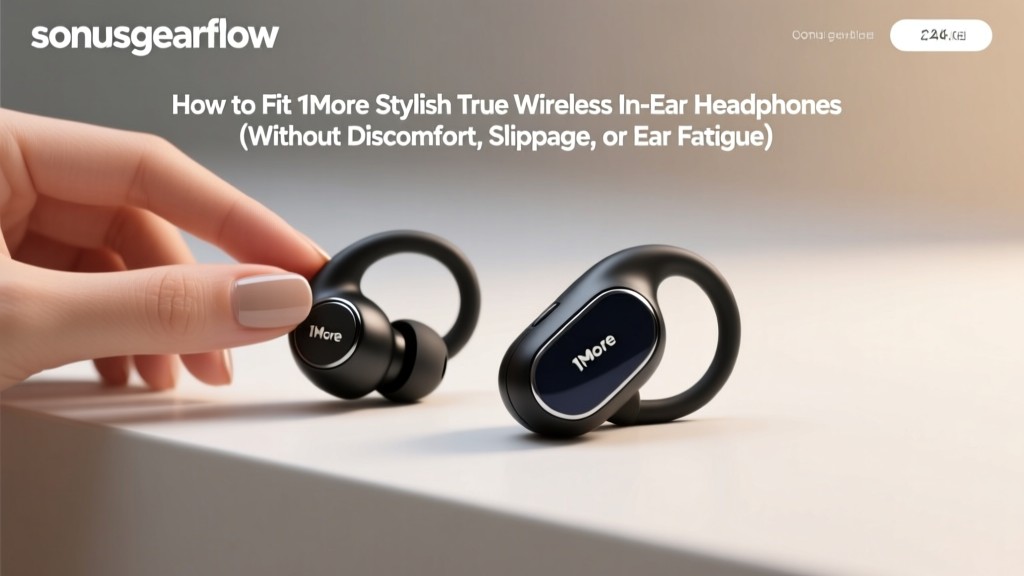 How to Fit 1More Stylish True Wireless In-Ear Headphones (Without Discomfort, Slippage, or Ear Fatigue) — A Step-by-Step Engineer-Validated Guide for All Ear Shapes