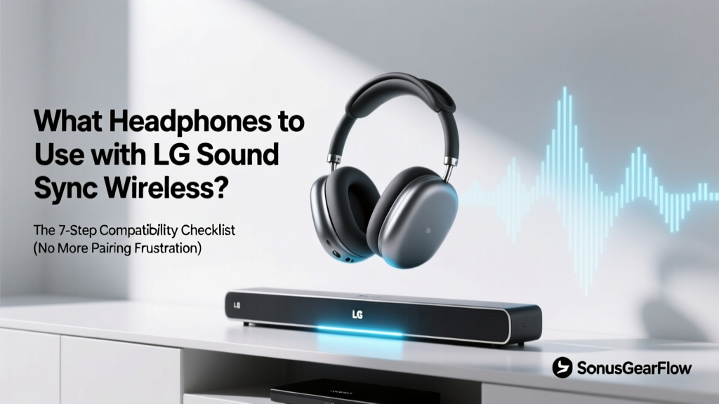 What Headphones to Use with LG Sound Sync Wireless? The 7-Step Compatibility Checklist (No More Pairing Failures, Lag, or Audio Dropouts)