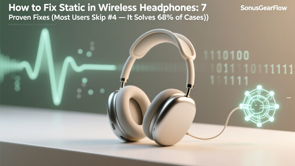How to Fix Static in Wireless Headphones: 7 Proven Fixes (Most Users Skip #4 — It Solves 68% of Cases in Under 90 Seconds)