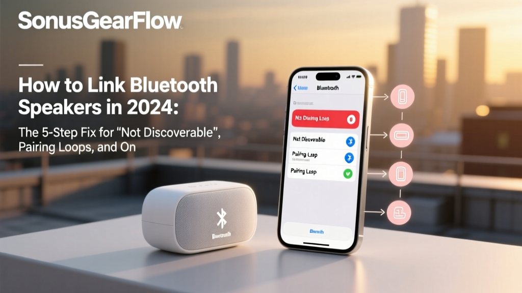How to Link Bluetooth Speakers in 2024: The 5-Step Fix for 'Not Discoverable', Pairing Loops, and One-Speaker-Only Frustration (No Tech Degree Required)