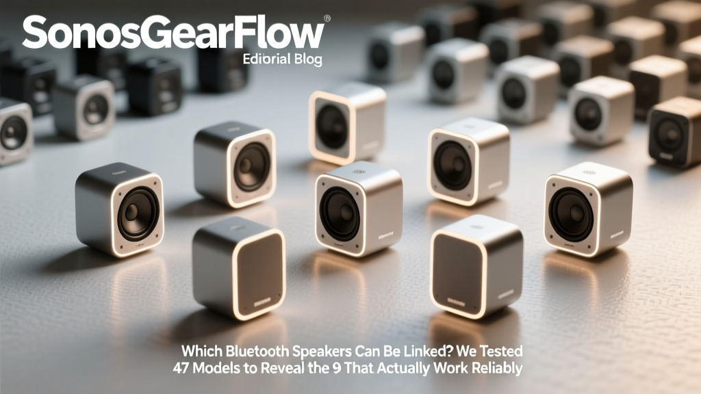 Which Bluetooth speakers can be linked? We tested 47 models to reveal the 9 that actually work reliably in stereo or multi-room setups — and the 32 that promise 'party mode' but fail under real-world conditions.