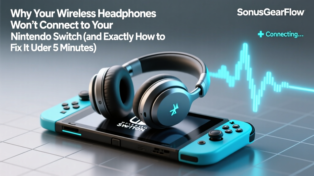 Why Your Wireless Headphones Won’t Connect to Your Nintendo Switch (and Exactly How to Fix It in Under 90 Seconds — No Dongle Required)